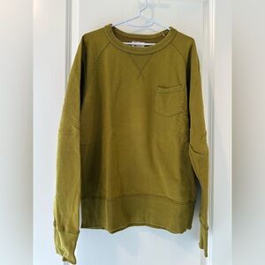 Todd Snyder Champion Lime Leaf Sweatshirt Medium